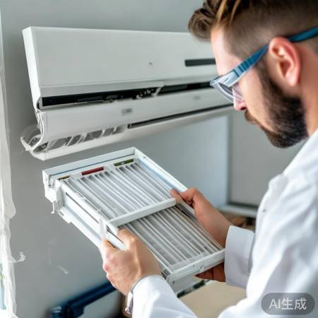 更换空调滤芯,注意操作细节。