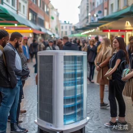 空气能热水器，科霖水电分离，节