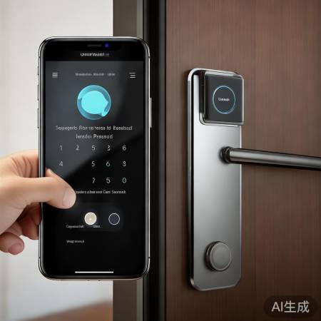 手机APP轻松开锁，临时密码更