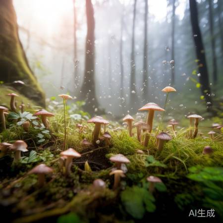 真菌传播规律:湿度高、温度适。