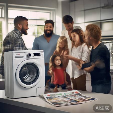 节能洗衣机，响应环保新政策！