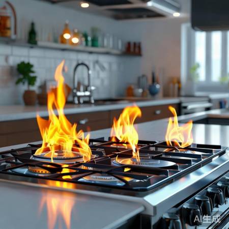 华帝聚能灶:强劲聚能,高效节能