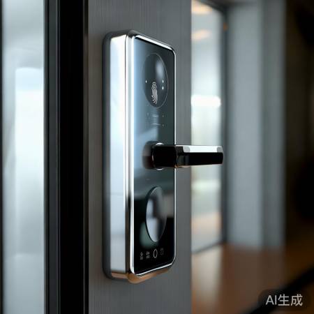 指纹锁玻璃面板，安全保险新选择