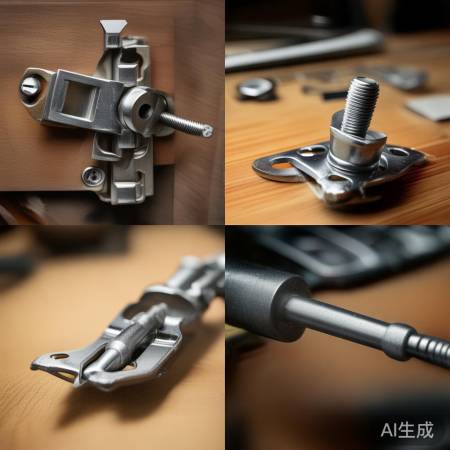 保险柜挂钉构造与安装步骤