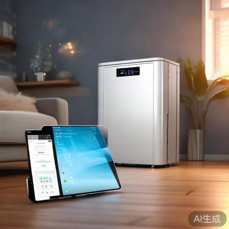 “空气能热泵，变频智能控温，便