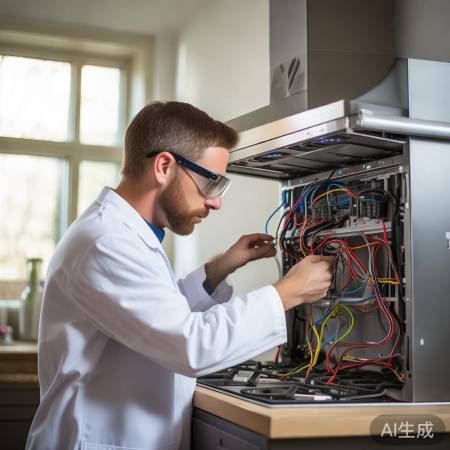 检查油烟机接线,确保正确连接。