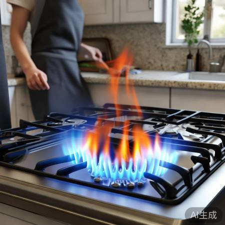 燃气灶异常喷火原因解析
