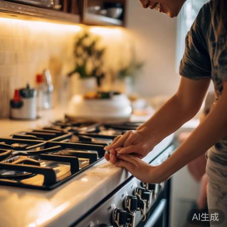 燃气灶勿长时间闲置，关燃气省电