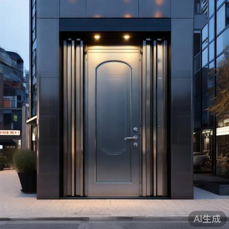 临朐金盾门业，高端防盗门，时尚