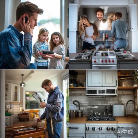 燃气维修，电话报修，主动排查。