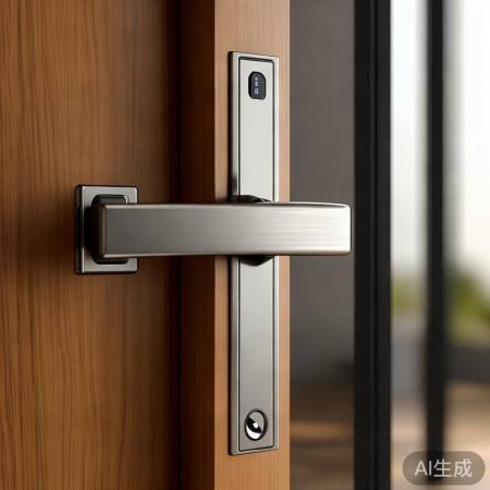 指纹锁把手换新,提升家居品质!