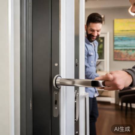 换指纹锁把手,享便捷安全!