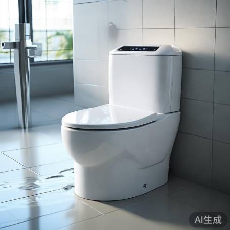 智能马桶储水罐，解决冲水难题。