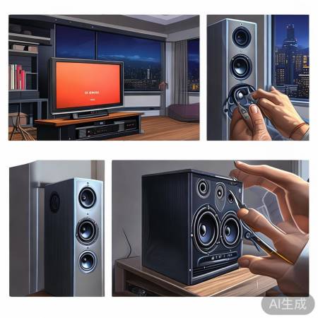 电视无音？检查扬声器！