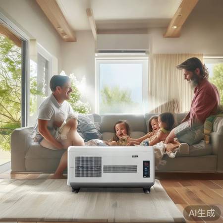 日立中央空调1拖4，节能家居新