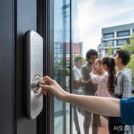 光谷科技园指纹锁,智能生活新体