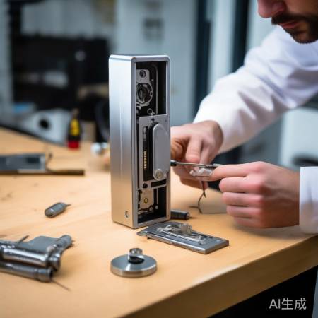 指纹锁换芯：螺丝刀、耐心、遵说