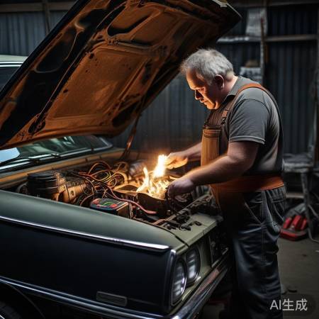 电池或点火故障,专业维修解决。