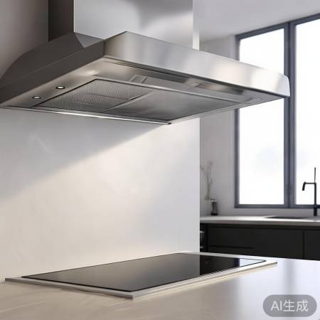 油烟机挂柜避通风口安装