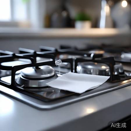 擦拭灯泡，灶台焕然一新