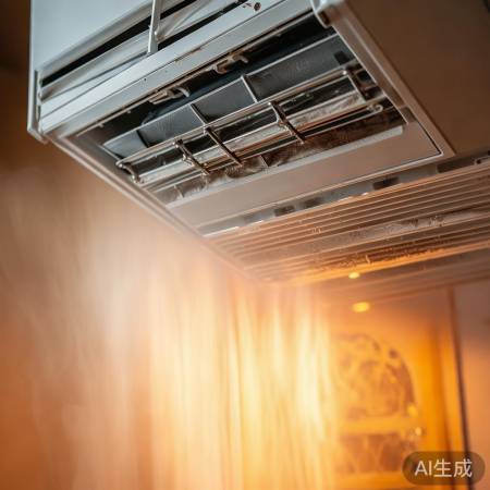 空调吹热因滤网脏,定期清洗有必