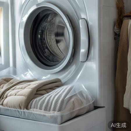 贵重衣物入袋洗，减少摩擦转速低