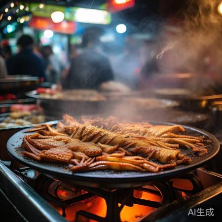 “燃气灶选型,铁板鱿鱼香飘夜市