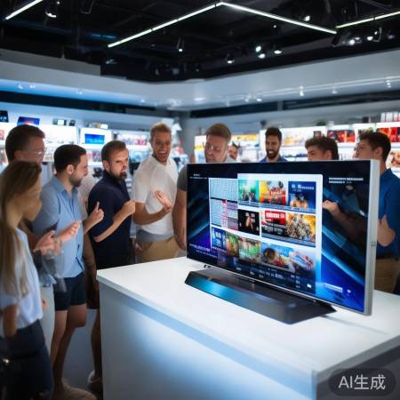 巨幕电视销量领先，备受喜爱。