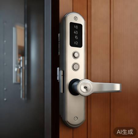 智能锁手动开关：停电时开门救星