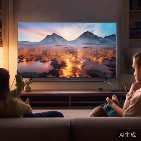 海信65E5G大屏4K，AI画