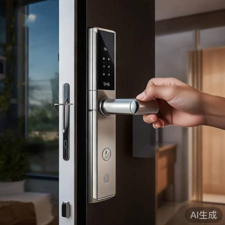 “指纹密码锁，安全又便捷”