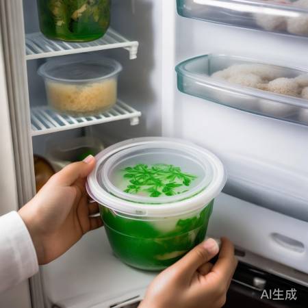 冰箱存醪糟,密封防异味,底层防