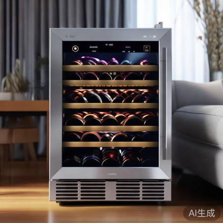 智能酒柜冰箱,运输需护屏。