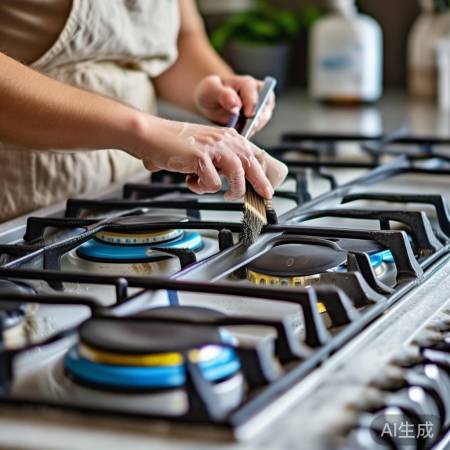 清洁炉头与燃烧器，除油污小妙招