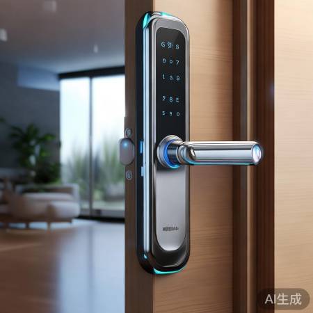 科裕智能锁，指纹解锁，安全亲民