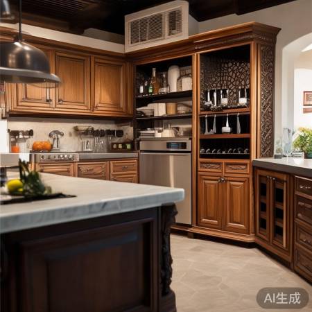 厨房装修，规划先行，美观实用。