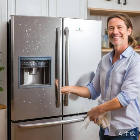 “冰箱水渍去无踪，小妙招来帮您