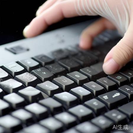 清洁按键，轻拭去污。