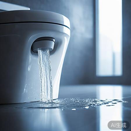 智能马桶自动冲洗，水压可调，健