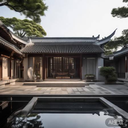 四合院热水器：安全智能低噪音