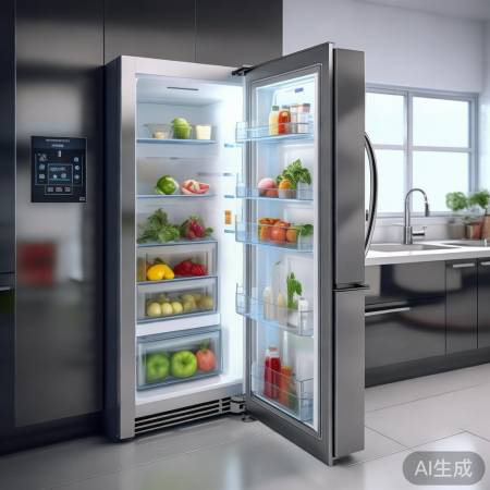 海尔冰箱定时门，食材保鲜无忧