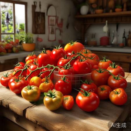 挑选番茄，成熟不宜放冰箱