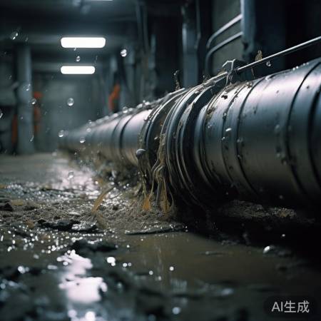 燃气管道堵塞，杂质水汽致熄火