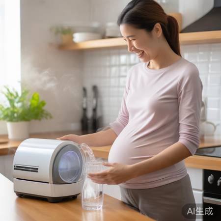孕妈必备：轻松消毒柜加水技巧