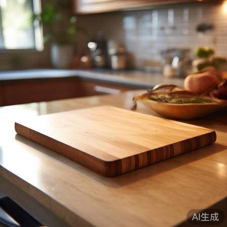 砧板尺寸适中，边缘圆润，安全实