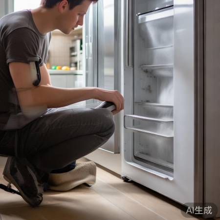 “检查冰箱冷凝器,清除灰尘,保
