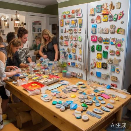 冰箱贴DIY,打造个性化家居小