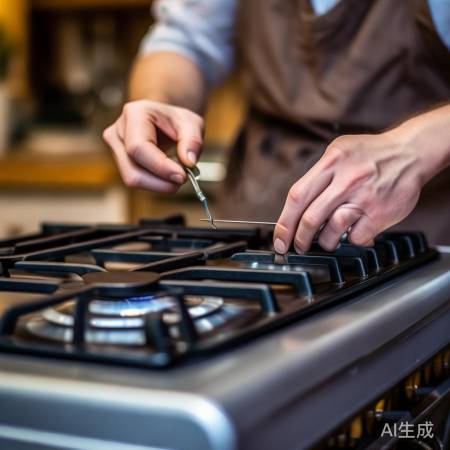 燃气灶气孔疏通小窍门