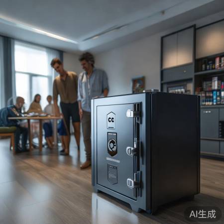 家用保险柜，CE认证保安全。