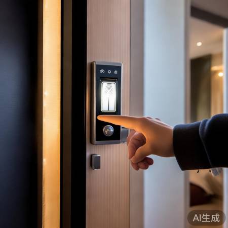 指纹锁保家安全,一指进门,临时